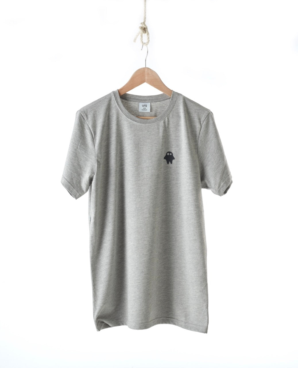 Tiny Ghost T-Shirt / Grey Melange